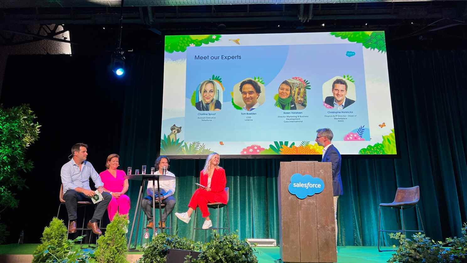 Salesforce World Tour Essentials 2023 - Panel talk Casa International, Inno and LolaLiza